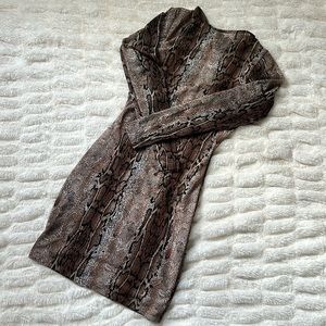 Beautiful snakeskin dress